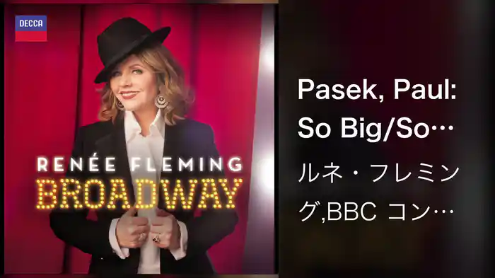 Pasek, Paul: So Big/So Small (From "Dear Evan Hansen")