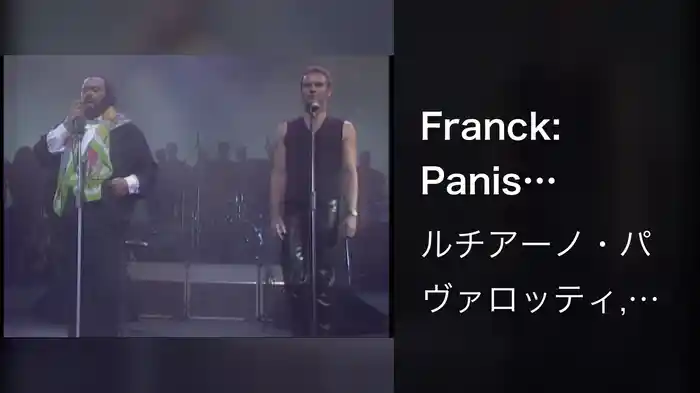 Franck: Panis Angelicus (Live)