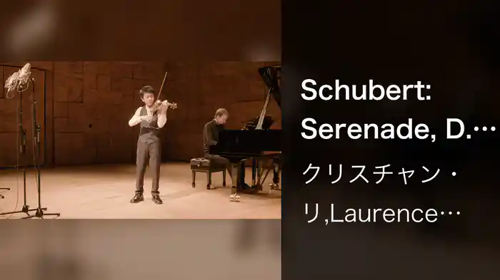 Schubert: Serenade, D. 957 No. 4 (Arr. Elman for Violin and Piano) (Excerpt)