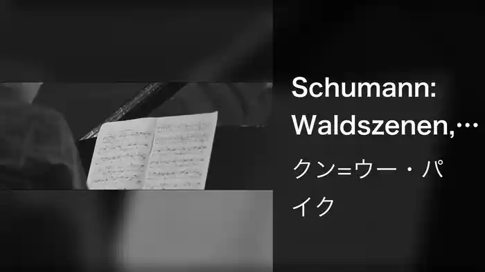 Schumann: Waldszenen, Op. 82: 7. Vogel als Prophet