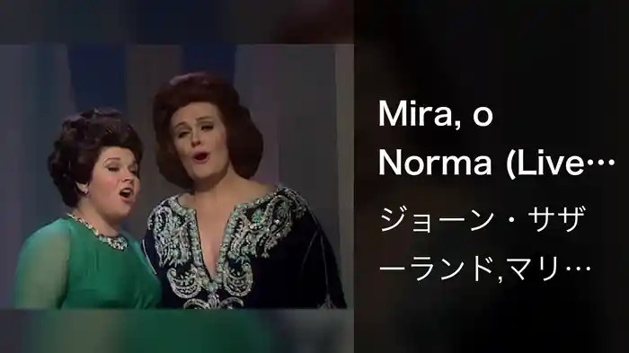 Mira, o Norma (Live On The Ed Sullivan Show, March 8, 1970)