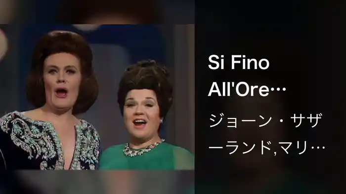 Si Fino All'Ore Estreme (Live On The Ed Sullivan Show, March 8, 1970)