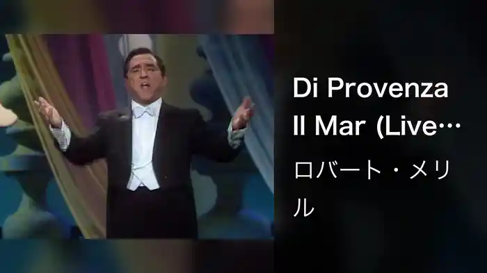Di Provenza Il Mar (Live On The Ed Sullivan Show, December 28, 1969)