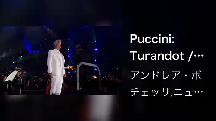 Puccini: Turandot / Act 3: Nessun dorma! (Live at Central Park, New York / 10th Anniversary)