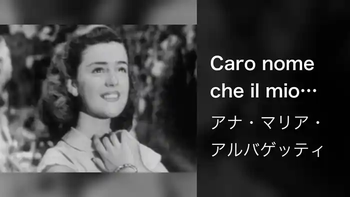 Caro nome che il mio cor (Live On The Ed Sullivan Show, July 8, 1951)