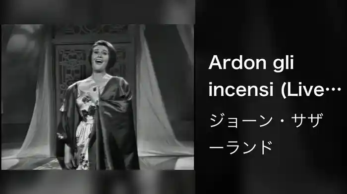 Ardon gli incensi (Live On The Ed Sullivan Show, October 18, 1964)