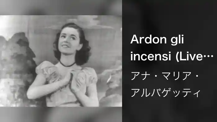 Ardon gli incensi (Live On The Ed Sullivan Show, January 14, 1951)