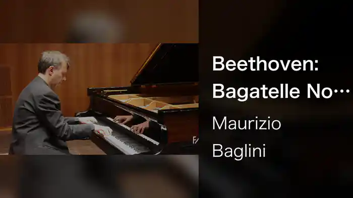 Beethoven: Bagatelle No. 25 in A Minor, WoO 59 "Für Elise"