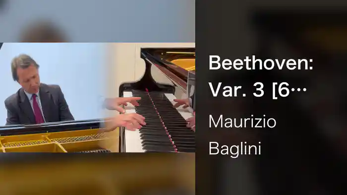 Beethoven: Var. 3 [6 Variations in D Major, Op. 76]