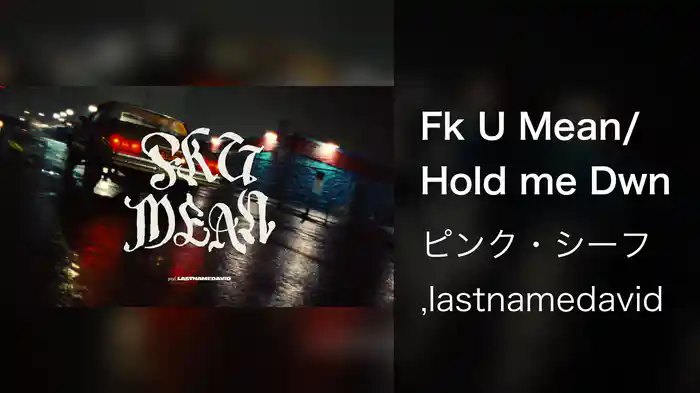 Fk U Mean/ Hold me Dwn