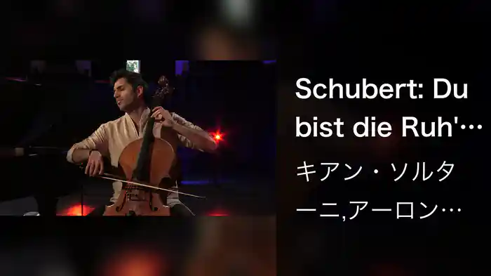 Schubert: Du bist die Ruh', D. 776 (Transc. for Cello & Piano)