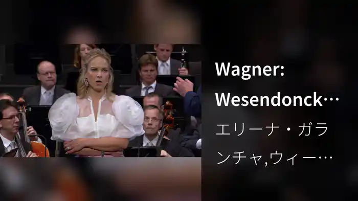 Wagner: Wesendonck Lieder, WWV 91: III. Im Treibhaus (Orch. Mottl) (Live from Salzburg)