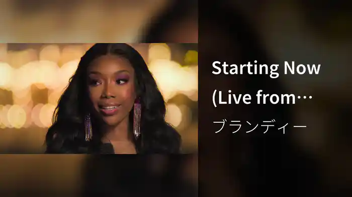 Starting Now (Live from Disneyland Resort)