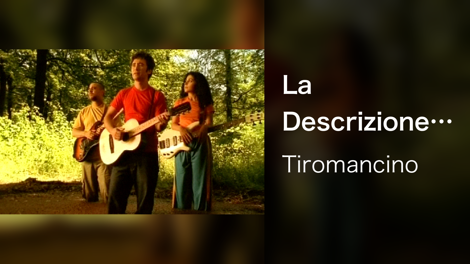 La Descrizione Di Un Attimo Significato La Descrizione Di Un Attimo(音楽・ライブ / 2005) - 動画配信 | U-NEXT 31日間無料トライアル