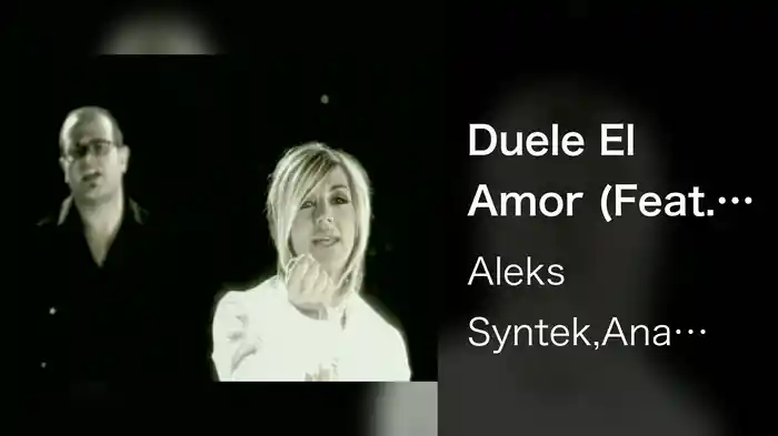 Duele El Amor (Feat. Ana Torroja)