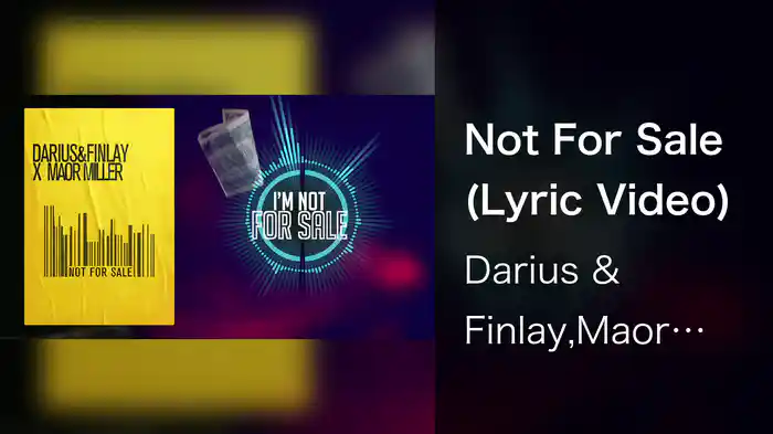 Not For Sale (Lyric Video)