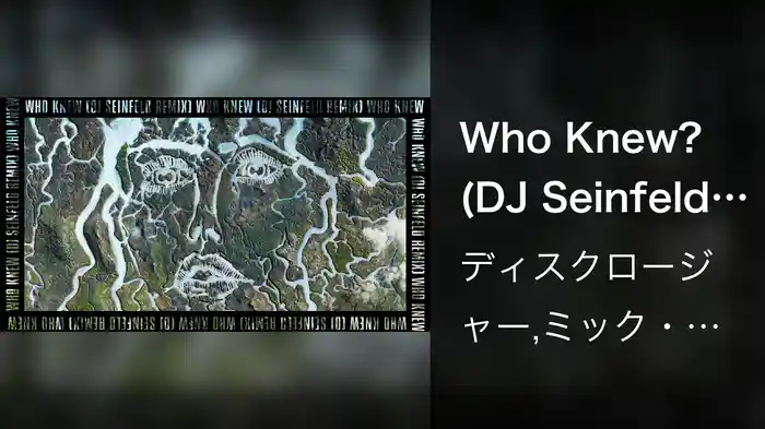 Who Knew? (DJ Seinfeld Remix / Audio)
