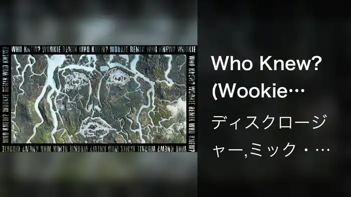 Who Knew? (Wookie Remix / Audio)