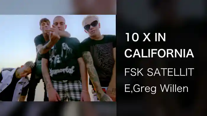 10 X IN CALIFORNIA