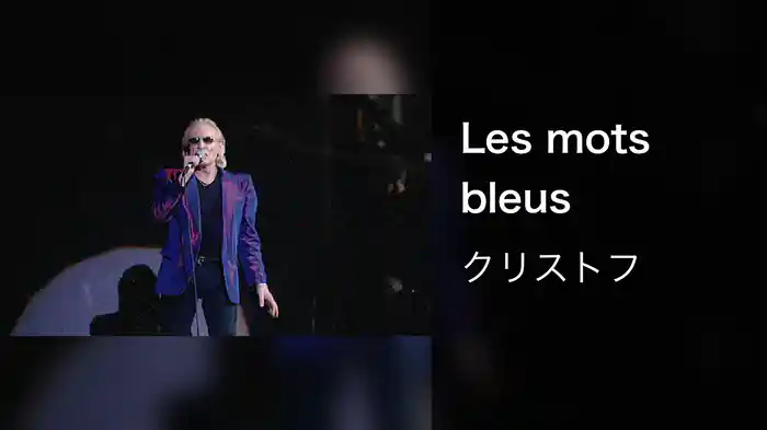 Les mots bleus (Live / Olympia 2002)