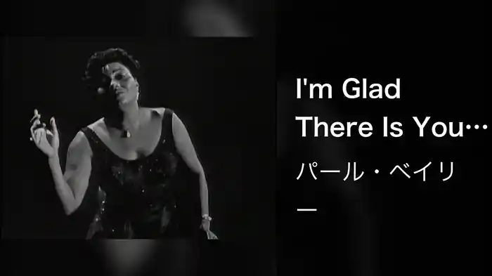 I'm Glad There Is You (Live On The Ed Sullivan Show, November 12, 1961)
