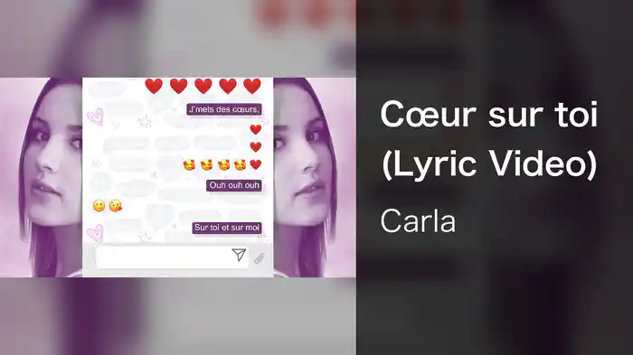 Cœur sur toi (Lyric Video)