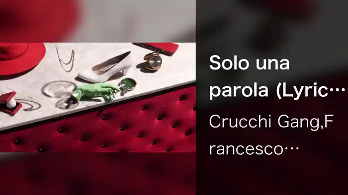 Solo una parola (Lyric Video)