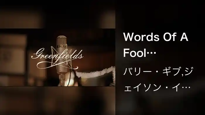 Words Of A Fool (Visualizer)