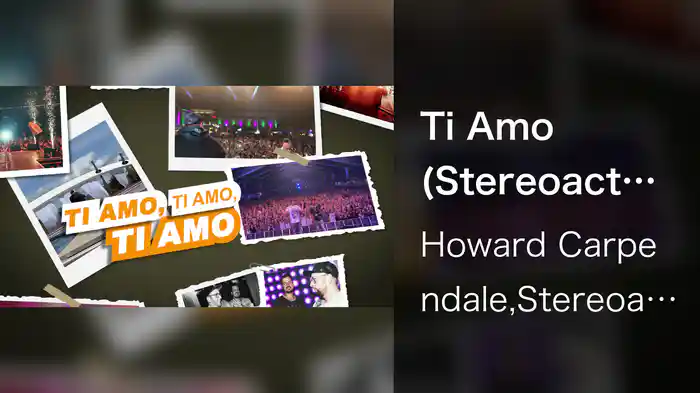 Ti Amo (Stereoact #Remix / Lyric Video)