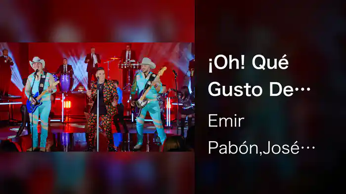 ¡Oh! Qué Gusto De Volverte A Ver