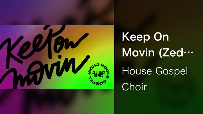 Keep On Movin (Zed Bias Remix / Audio)