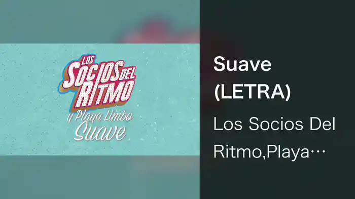 Suave (LETRA)