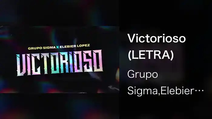 Victorioso (LETRA)