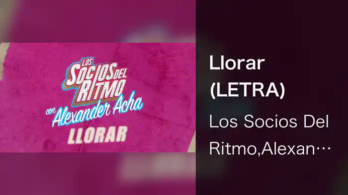 Llorar (LETRA)