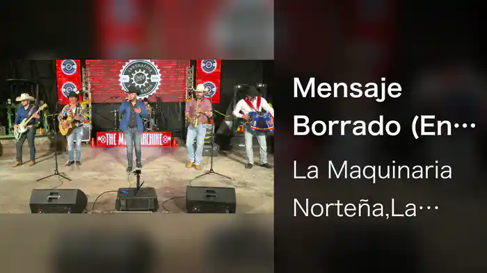 Mensaje Borrado (En Vivo)