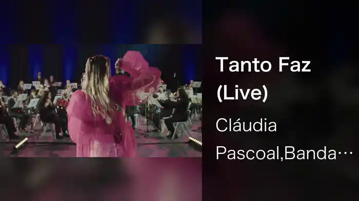 Tanto Faz (Live)