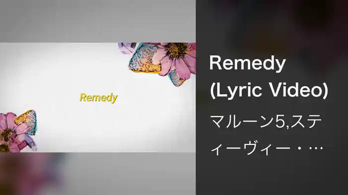 Remedy (Lyric Video)