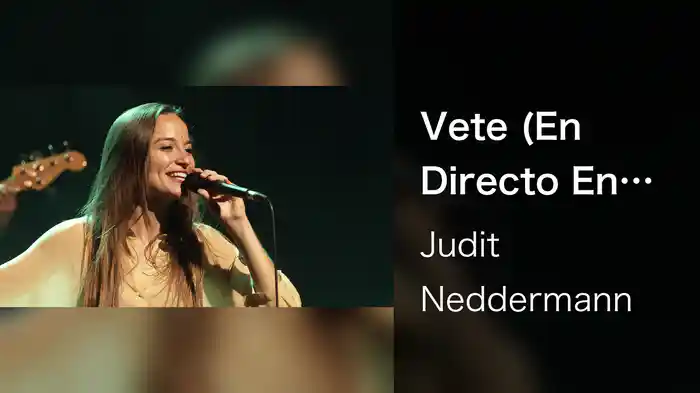 Vete (En Directo En La Sala BARTS)