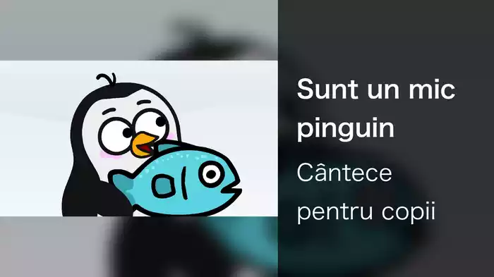 Sunt un mic pinguin