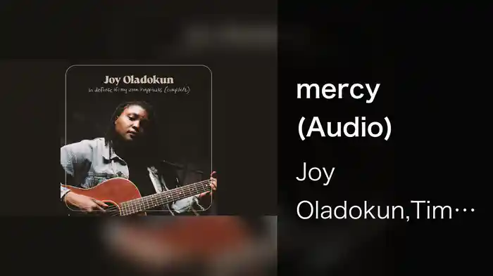 mercy (Audio)