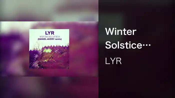 Winter Solstice (Daniel Avery Remix / Visualiser)