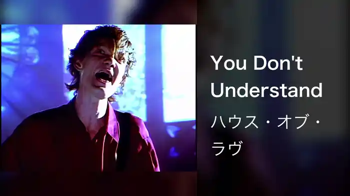 You Don't Understand