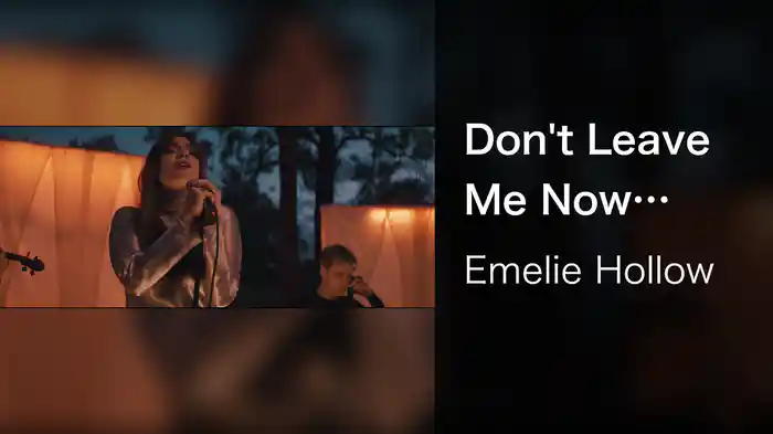 Don't Leave Me Now (Live)