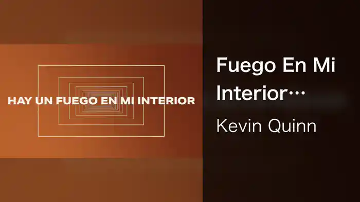 Fuego En Mi Interior (Lyric Video)
