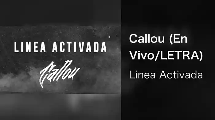 Callou (En Vivo/LETRA)