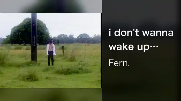 i don't wanna wake up anymore