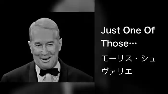 Just One Of Those Things (Live On The Ed Sullivan Show, April 11, 1965)