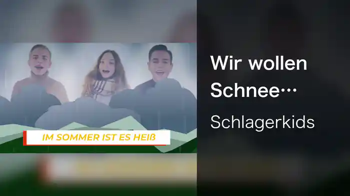 Wir wollen Schnee (Lyric Video)