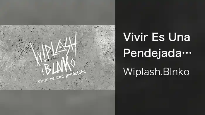 Vivir Es Una Pendejada (Lyric Video)