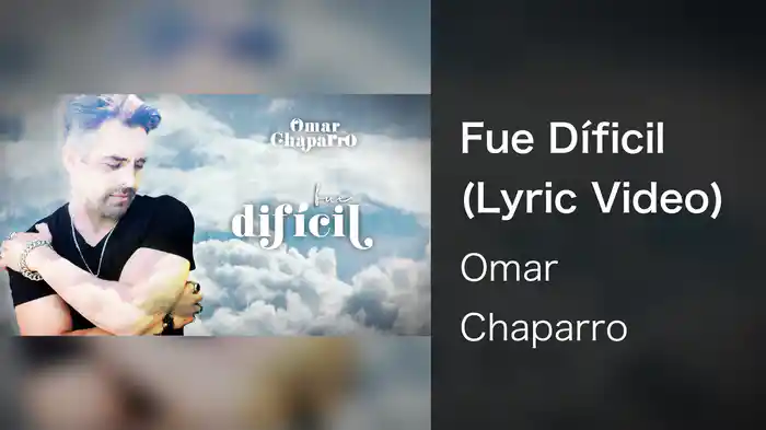 Fue Díficil (Lyric Video)